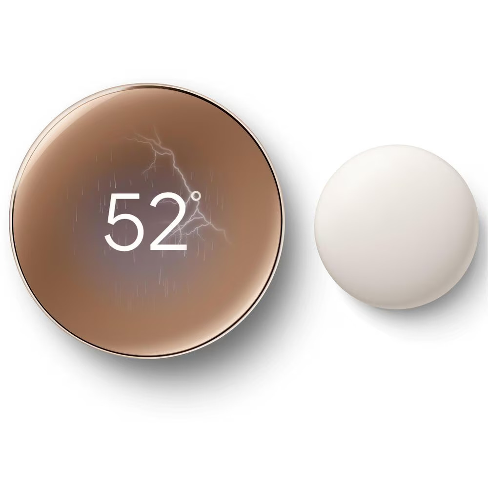 Google Nest Polished Gold