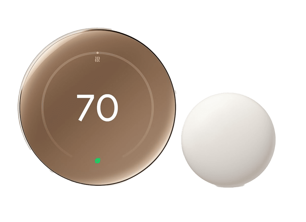 Google Nest Polished gold